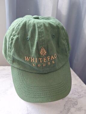Whiteface Lodge Kids Green Baseball Cap